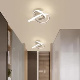 Modern LED Ceiling Light Minimalist Balcony Aisle Lamp Home Corridor Porch Channel Ceiling Lamp Nordic Ins Wind Cloakroom Lamp