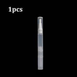 1/2/3/5pcs Transparent Twist Nail Twist Pens Empty Transparent Nail Oil Pen with Brush Cosmetic Container Pen Lip Gloss Tubes