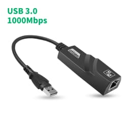 1000Mbps USB3.0 To Rj45 Network Card Lan Ethernet Adapter 10/100/1000Mbps Network Card for PC Macbook Laptop
