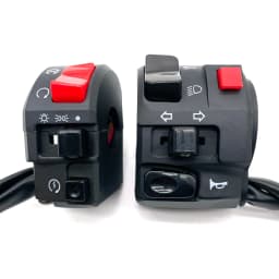 22mm Motorcycle Switches Motorbike Horn Button Turn Signal Electric Fog Lamp Light Start Handlebar Controller Switch Universal