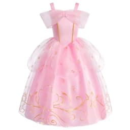 Little Girl Dresses Kids Summer Red Dot Mouse Costume Baby Birthday Party Clothes Children Princess Christmas Disguise Headwear