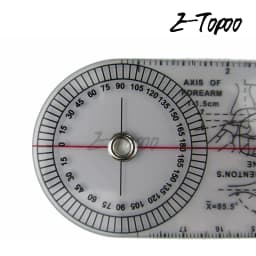 8inch Goniometer Angle Medical Ruler Rule Joint Orthopedics Tool Instruments Plastic Protractor
