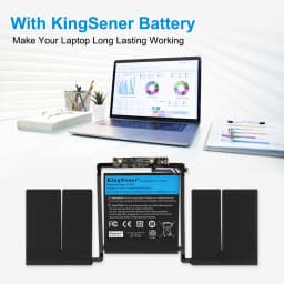 KingSener A1819 Battery for Apple MacBook Pro 13'' Touch A1706 (Late 2016 Mid 2017) EMC 3071 EMC 3163 MLH12LL/A MPXV2LL/A 49.2WH