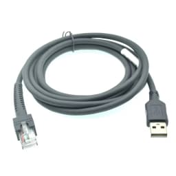 LS2208 Scan gun data cable usb RJ48 RJ50 interface scanning device cable suitable for Zebra Xunbao Motorola Honeywell Delijie