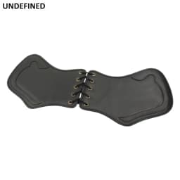 For Harley Touring Street Road Glide Dyna Fatboy Softail Sportster Motorcycle Universal PU Leather Heat Saddle Shield Deflectors