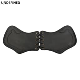For Harley Touring Street Road Glide Dyna Fatboy Softail Sportster Motorcycle Universal PU Leather Heat Saddle Shield Deflectors