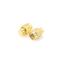 2-20PCS 2W 6GHz 50 ohm SMA Male RF Coaxial Termination Dummy Load Gold Plated Cap Connectors Accessories