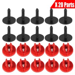 20pcs Engine Undertray Cover Clips Screws Bottom Cover Shield Guard for Ford Focus MK2 MK3 Mondeo MK3 MK4 C-Max S-Max Galaxy
