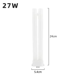 220V Party Four Needles Desk Lamp Tubes 13W 18W 27W Square Four-pin Desk Lamp Bulb Eye-protection Fluorescent Light Tube