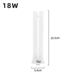 220V Party Four Needles Desk Lamp Tubes 13W 18W 27W Square Four-pin Desk Lamp Bulb Eye-protection Fluorescent Light Tube