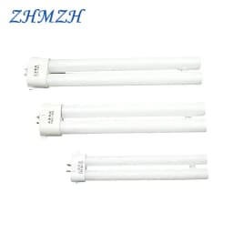 220V Party Four Needles Desk Lamp Tubes 13W 18W 27W Square Four-pin Desk Lamp Bulb Eye-protection Fluorescent Light Tube