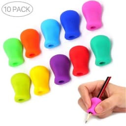 5/10pcs Ergonomic Pen Grip Corrects Writing Postures Reduces Hand Fatigue Writing Postures Corrector for Students Offices Worker