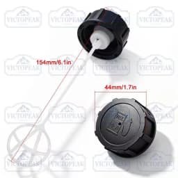 Garden Equipment Spare Parts Brush Cutter Engine Fuel Tank Cap Fuel Pot Lid