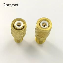 R410a Refrigeration Charging Adapter 5/16 SAE F Quick Couplers To 1/4 SAE M Flare 5/16 SAE M To 1/4 SAE For Air Conditioner