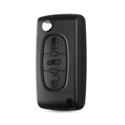 KEYYOU Replacement Car Key Shell Flip For Fiat Scudo Ulysse Fit Lancia Phedra HU83/VA2 Blade CE0523 CE0536 2/3/4 Button Fob Case