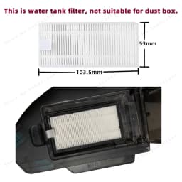Compatible For Cecotec Conga 4090 4490 4690 5090 5490 6090 Spare Parts Accessories Roller Main Side Brush Hepa Filter Mop Rag