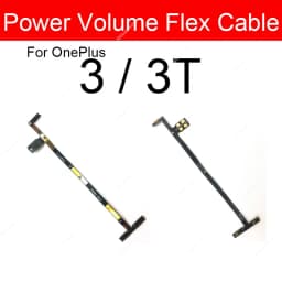 Power Volume Side Button Flex Cable For OnePlus 1+ 3 3T A3000 A3003 On Off Power Volume Flex Ribbon Cable Replacement Parts
