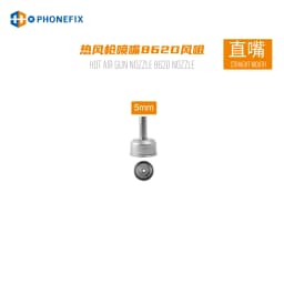 ATTEN ST-862D Universal Nozzle 45 Degree Bent Curved /Straight/Spiral Nozzle Sleeves Soldering Station Hot Air Gun Welding Tool
