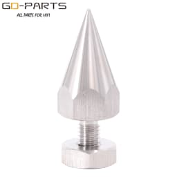 Stainless Steel Speaker Spike Cone Foot Hifi Audio AMP Studio Monitor Turntable Cabinet Chassis Isolation Stand Damper M6 M8 M10