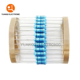 20pcs 1W Metal Film Resistor 1% 1R-2.2M 0.1R 0.22R 1R 150R 1K 3.3K 5.6K 10K 33K 51K 220K 510K 10 33 100 150 220 470 1M ohms