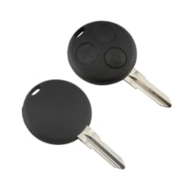 YIQIXIN 3 Button Remote Car Key Shell Cover Case For Benz Mercedes Smart Fortwo 450 Forfour 451 Roadster City Coupe Cabrio Blade
