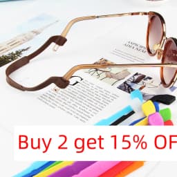 Glasses Accessories Silicone Eyeglass Rope Sports Glasses Strap Anti Slip Anti Falling Elastic Glasses Silicone Rope Flat Shape