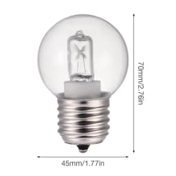 25W 40W Oven Light 110V 220V E27 High Temperature Resistant 500℃ Safe Oven Steamer Refrigerator Microwave Light Bulb Oven Lamp