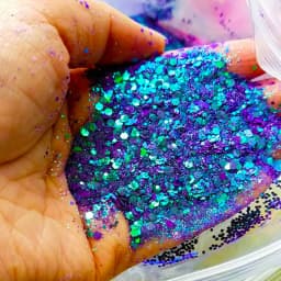50G Chameleon Glitter Hexagon Paillette Nail Sequins Flakes Mixed Color Shift Glitter Nail Art Flake Manicure Chunky Glitter #M9