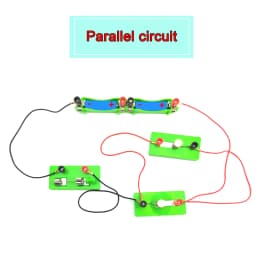 Student Educational School Physics Labs Electrical Series Parallel Circuit Light Bulb science Electricity Learning experiment