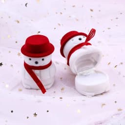 One Piece Velvet Jewelry Box Gift Box Container Wedding Ring Box Ring Case Earrings Holder For Jewelry Display & Gift Package