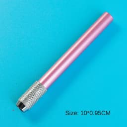 1 Pcs Adjustable Dual Head / Single Head Pencil Extender Holder Sketch School Painting Art Write Tool for Writing Metal Color Ro