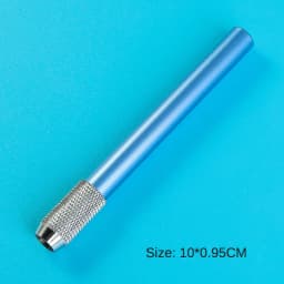 1 Pcs Adjustable Dual Head / Single Head Pencil Extender Holder Sketch School Painting Art Write Tool for Writing Metal Color Ro