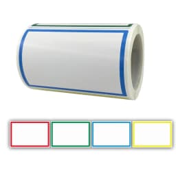 1 Roll Self-Adhesive Removable Freezer Refrigerator Food Storage Paper Sticker Labels White Date Stickers For Home Storage Tags