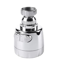 360 Degree Swivel Kitchen Faucet Aerator Adjustable Dual Mode Sprayer Filter Diffuser Water Saving Nozzle Bath Faucet Connector
