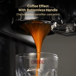 HiBREW Coffee Maker Cafetera 20 Bar Inox Semi Automatic Super Slim ESE POD& Powder Espresso Cappuccino Machine Hot Water H11