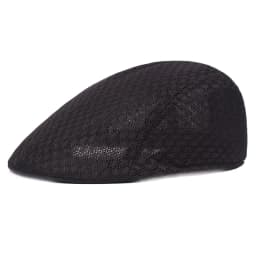 2026 New Summer Casual Beret Hat Unisex Mesh Flat Caps Newsboy Style Adjustable Fashion Breathable Summer Hat for Women Men Caps