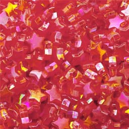 100pcs Transparent AB Color Five-pointed Star Heart Acrylic Beads Loose Spacer Beads for Jewelry Making DIY Bracelet Accessories