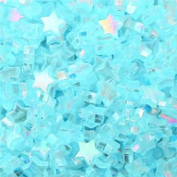 100pcs Transparent AB Color Five-pointed Star Heart Acrylic Beads Loose Spacer Beads for Jewelry Making DIY Bracelet Accessories