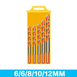 3-12mm Multifunctional Glass Drill Bit Triangle Diamond Drill Set Ceramic Tile Concrete Brick Wood Punching Hole Saw Metal Drill