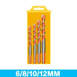 3-12mm Multifunctional Glass Drill Bit Triangle Diamond Drill Set Ceramic Tile Concrete Brick Wood Punching Hole Saw Metal Drill