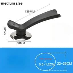 Hot Sale Universal Replacement Kitchen Cookware Pot Pan Lid Hand Grip Knob Handle Cover Pan Lid Handle Kitchen Accessories