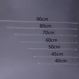 1-3mm Stainless Steel Chain Necklace For Women Men DIY Jewelry Making 40-90cm Long Chains Around Neck Chains O Necklaces Choker