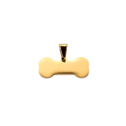 5pcs Cat Dog ID Tag Dog Stainless Steel Collar Bone Shape Pet Charm Pet Name Pendant Bone Necklace Jewelry Wholesale