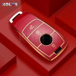 Fashion TPU Car Remote Key Case Cover Shell For Mercedes Benz A C E S G Class GLC CLE CLA GLB GLS W177 W205 W213 W222 X167 AMG