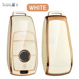 Fashion TPU Car Remote Key Case Cover Shell For Mercedes Benz A C E S G Class GLC CLE CLA GLB GLS W177 W205 W213 W222 X167 AMG