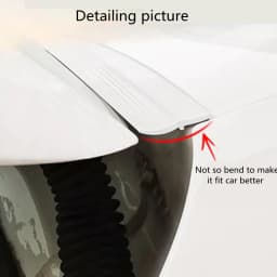 Car Trunk Lid Gap Filler Adhesive Strip Universal Rubber Trunk Sealants Strip Anti Dust Waterproof Accessories For SUV Hatchback