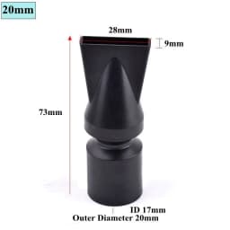 360degree Adjustable Nozzle Water Outlet Pipe Water Flow Nozzle Duckbill Duck Horn Trumpet Mouth Style for Aquarium Filter Pump