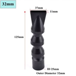360degree Adjustable Nozzle Water Outlet Pipe Water Flow Nozzle Duckbill Duck Horn Trumpet Mouth Style for Aquarium Filter Pump