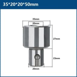CMCP TCT/HSS Annular Cutter Pilot Pin 6.35mm 8mm Shank 77/90/102/127/160mm Long Pilot Pin Steel Plate Drill Accessories Tools