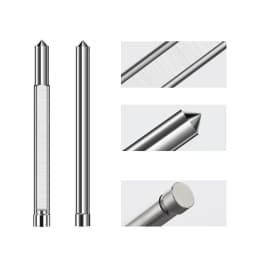 CMCP TCT/HSS Annular Cutter Pilot Pin 6.35mm 8mm Shank 77/90/102/127/160mm Long Pilot Pin Steel Plate Drill Accessories Tools
